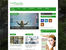 Tablet Screenshot of naturalawakeningsnnj.com